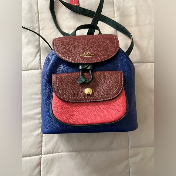 Coach Pennie Backpack 22 in Colorblock | NWT - Picture 6 of 11